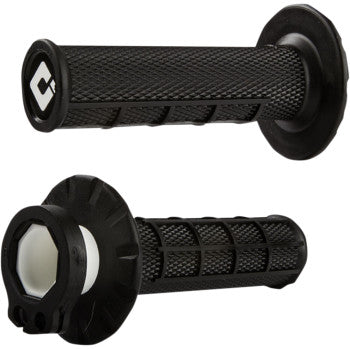 ODI V2 Lock on Grips 2 / 4 Stroke Off Road Motocross Dirtbike MX Half Waffle - JT Cycle & ATV
