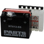 PARTS UNLIMITED BATTERIES RTX12-BSAGM Maintenance-Free AGM Battery - RTX12-BS .60 L - JT Cycle & ATV