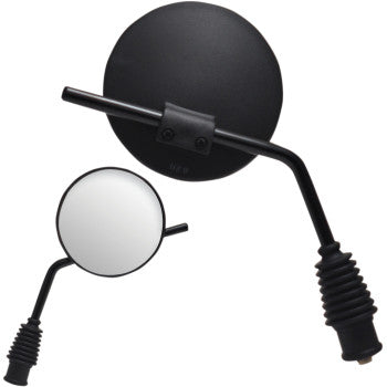 Parts Unlimited Round Dual Sport Motorcycle Mirror - JT Cycle & ATV