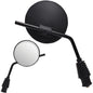 Parts Unlimited Round Dual Sport Motorcycle Mirror - JT Cycle & ATV