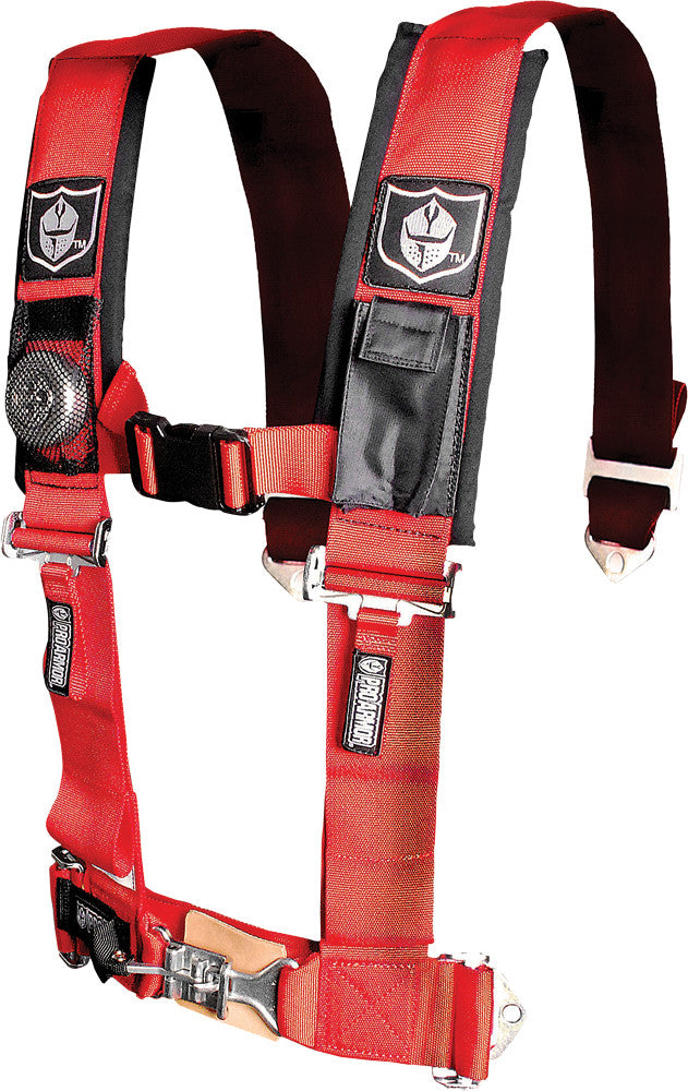 Set of 2 Pro Armor Auto Style Seatbelt Harnesses 4 Point 3" - JT Cycle & ATV