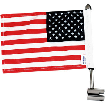 PRO PAD MSQ-25 Flag Mounts Luggage Rack Flag Mount - With 6" X 9" Flag