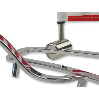 PRO PAD MSQ-25 Flag Mounts Luggage Rack Flag Mount - With 6" X 9" Flag