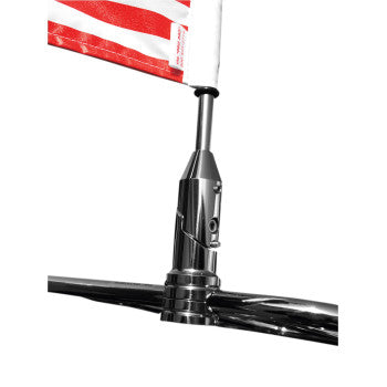 PRO PAD RFM-FLD5 Tour Pack Rack Folding Flag Mount with Flag  5/8" - USA Harley