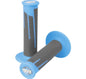 ProTaper Clamp-On Lock On Locking Full Diamond Grips MX Dirtbike 2 & 4 Stroke