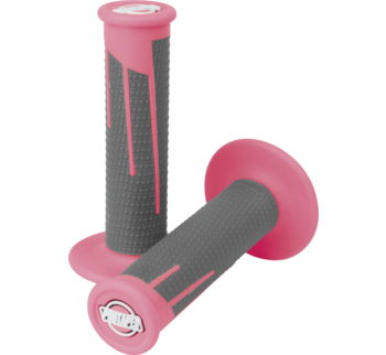 ProTaper Clamp-On Lock On Locking Full Diamond Grips MX Dirtbike 2 & 4 Stroke