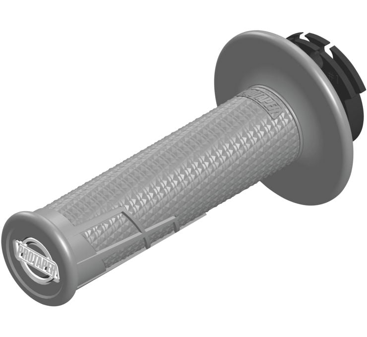 ProTaper Clamp-On Lock on  Locking Half-Waffle Grips MX Dirtbike 2 & 4 Stroke