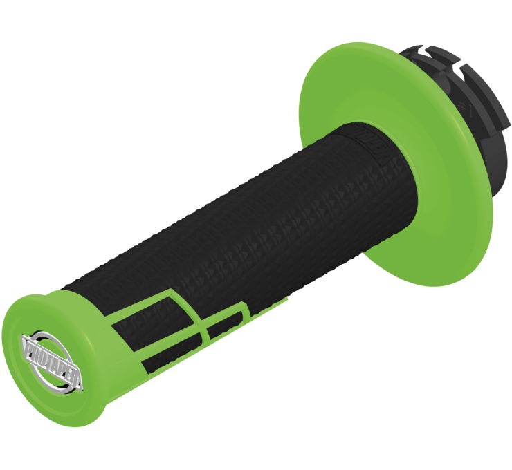 ProTaper Clamp-On Lock on  Locking Half-Waffle Grips MX Dirtbike 2 & 4 Stroke