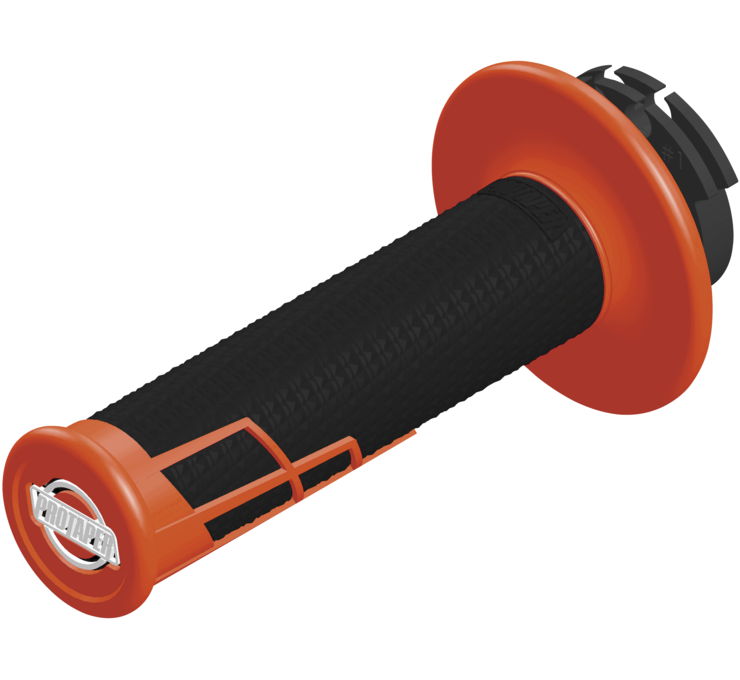 ProTaper Clamp-On Lock on  Locking Half-Waffle Grips MX Dirtbike 2 & 4 Stroke