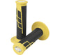 ProTaper Clamp-On Lock on  Locking Half-Waffle Grips MX Dirtbike 2 & 4 Stroke