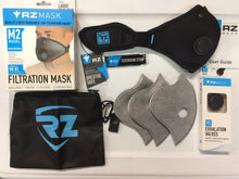 Load image into Gallery viewer, Build Your Own RZ Mask M2.5 Dual Strap Mesh Filtered Dust Mask Bundle Bonus Kit Mask, Storage Pouch, Filters, and Extra Set of Valves - JT Cycle &amp; ATV
