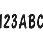 Registration Boat Jet Ski PWC Waverunner ID Sticker Kit Gradation 3" 146 Letters + Numbers