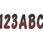 Registration Boat Jet Ski PWC Waverunner ID Sticker Kit Gradation 3" 146 Letters + Numbers