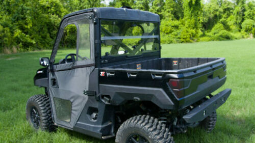 Hard Rear Folding Windshield Cab Back Panel Dust Polaris Ranger 1000  900 Pro Fit Fullsize