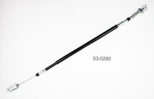 MOTION PRO Black Vinyl Foot Brake Cable for Kawasaki KLF220 / KLF250 Bayou 220 / 250