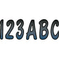 Registration Boat Jet Ski PWC Waverunner ID Sticker Kit Gradation 3" 146 Letters + Numbers