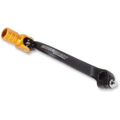 Moose by Hammerhead Premium Forged Gold Yellow Shift Lever: compatible with Suzuki RMZ450 / RMZZ450L (2008-Current) 11-0456-02-50