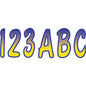 Registration Boat Jet Ski PWC Waverunner ID Sticker Kit Gradation 3" 146 Letters + Numbers