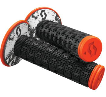Scott Mellow Pillow Top Grips MX Motocross Dirtbike With Grip Donuts