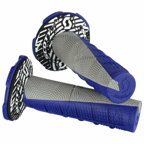 Scott Deuce Handlebar Grips With Donuts -NEON COLORS- Dirt Bike Motocross MX Twist Throttle - JT Cycle & ATV