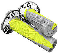 Scott Deuce Handlebar Grips With Donuts -NEON COLORS- Dirt Bike Motocross MX Twist Throttle - JT Cycle & ATV