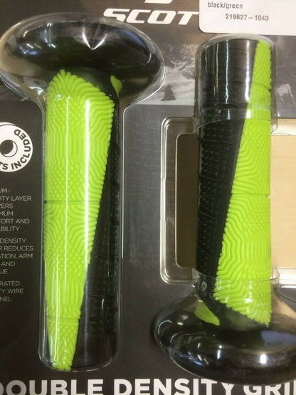 Scott Deuce Handlebar Grips With Donuts -NEON COLORS- Dirt Bike Motocross MX Twist Throttle - JT Cycle & ATV