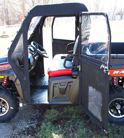 Seizmik #06003 Framed Doors / Door Pair Set  Kit – Polaris Full Size Round Tube Ranger XP800 - JT Cycle & ATV
