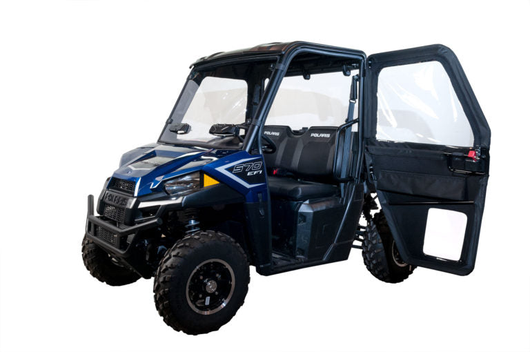 Seizmik #06023 Framed Doors / Door Pair Set Kit – Polaris Midsize 2 Seater Pro-Fit Ranger 2015-2018 - JT Cycle & ATV