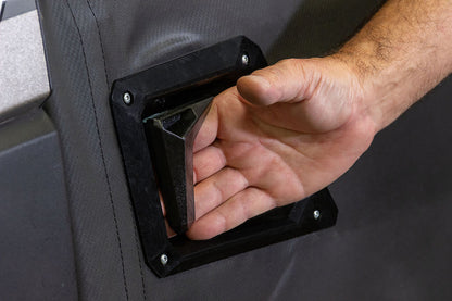 Seizmik #06024 Framed Doors / Door Pair Set Kit – Polaris Full Size Pro-Fit Ranger XP 1000 (with new body style) - JT Cycle & ATV