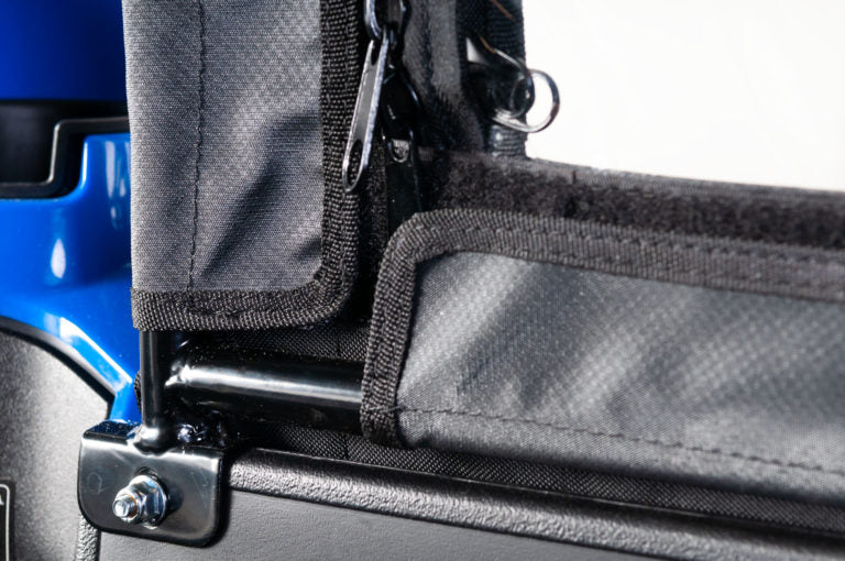 Seizmik #06020 Framed 1/2 Upper Doors Set Pair Door Kit – Kawasaki Mule Pro FX/FXT - JT Cycle & ATV