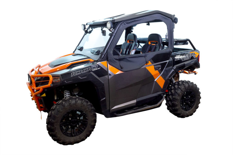 Seizmik #06017 Framed Upper Doors Set Door Kit – Polaris General (v2) - JT Cycle & ATV