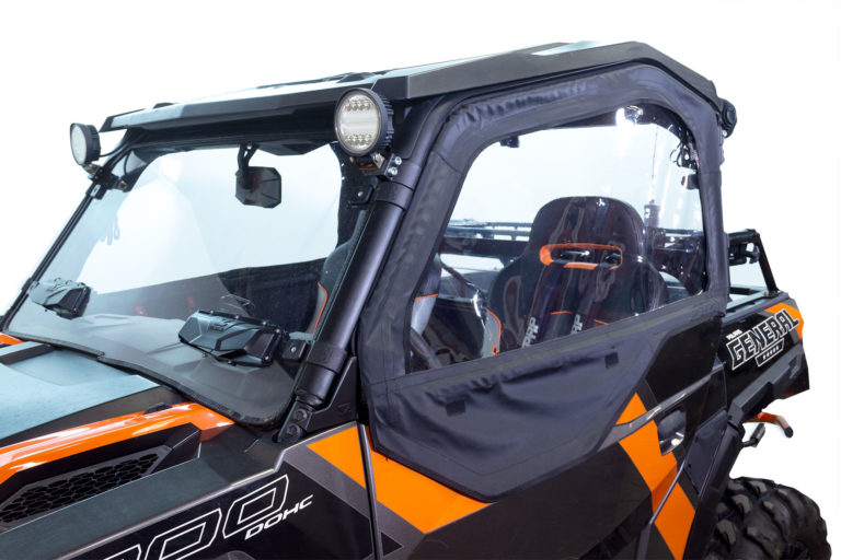 Seizmik #06017 Framed Upper Doors Set Door Kit – Polaris General (v2) - JT Cycle & ATV