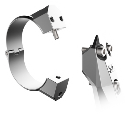 Seizmik #18024 Halo-RA CAST UTV Rearview Mirror with Cast Aluminum Bezel – 1.75″ Round Tube - JT Cycle & ATV