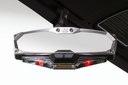 Seizmik #18020 Halo-RA LED UTV Rearview Mirror with Cast Aluminum Bezel – 2″ and 1.875″ Round Tube ROPS - JT Cycle & ATV