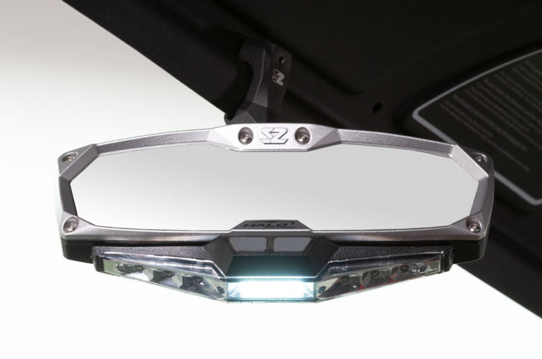 Seizmik #18023 Halo-RA LED UTV Rearview Mirror with Cast Aluminum Bezel – Can-Am Defender - JT Cycle & ATV