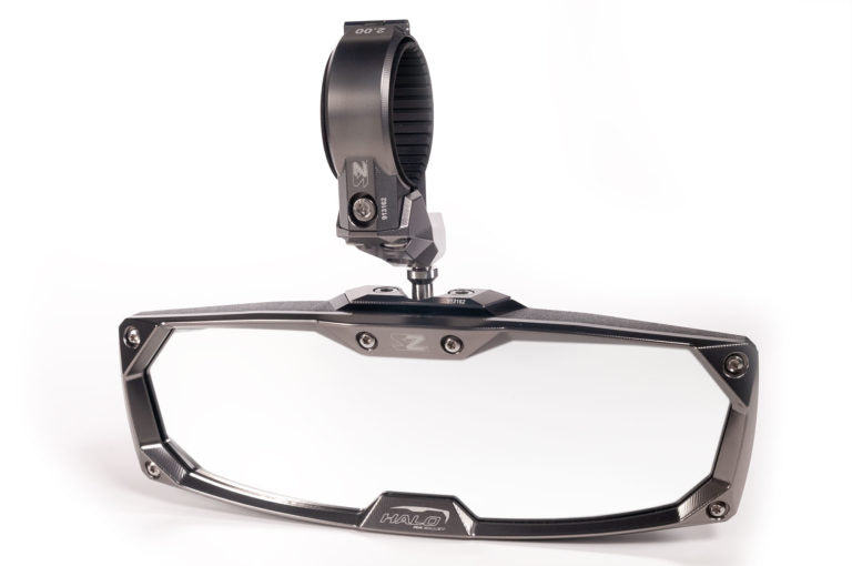 Seizmik #18012 Halo-RA UTV Billet Aluminum Rearview Mirror – 2″ and 1.875″ Round Tube ROPS - JT Cycle & ATV