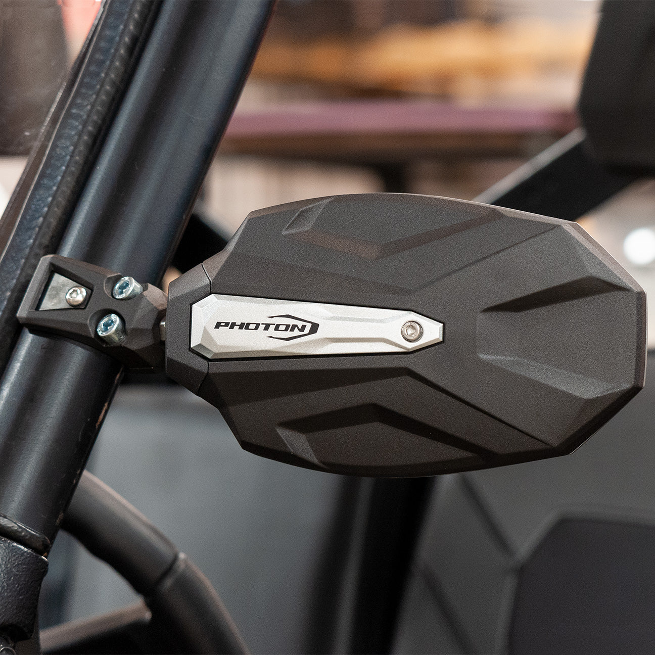 Seizmik Photon Side View Mirror Set with Cast Aluminum Body & Bezel – Pro-Fit Profiled (Pair)