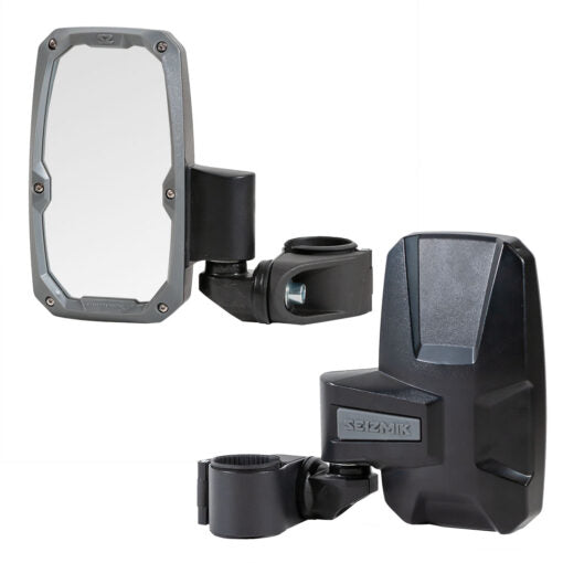 Seizmik Embark Side View Mirror Set Mirrors 1.75" John Deere Gator Polaris Ranger