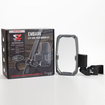 Seizmik Embark Side View Mirror Set Mirrors Pro Fit Polaris Ranger General