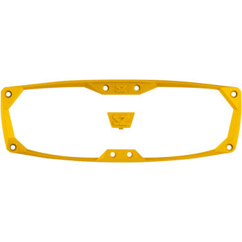 Halo-R UTV Rearview Mirror with ABS Bezel – 2" and 1.875″ Round Tube ROPS with BONUS Color Kit Included