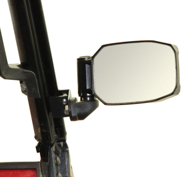 Seizmik #18093 Strike Side View Mirror Set (Pair – ABS) Polaris Pro-Fit and Can-Am Profiled with BONUS color Cap / Seal Kit - JT Cycle & ATV