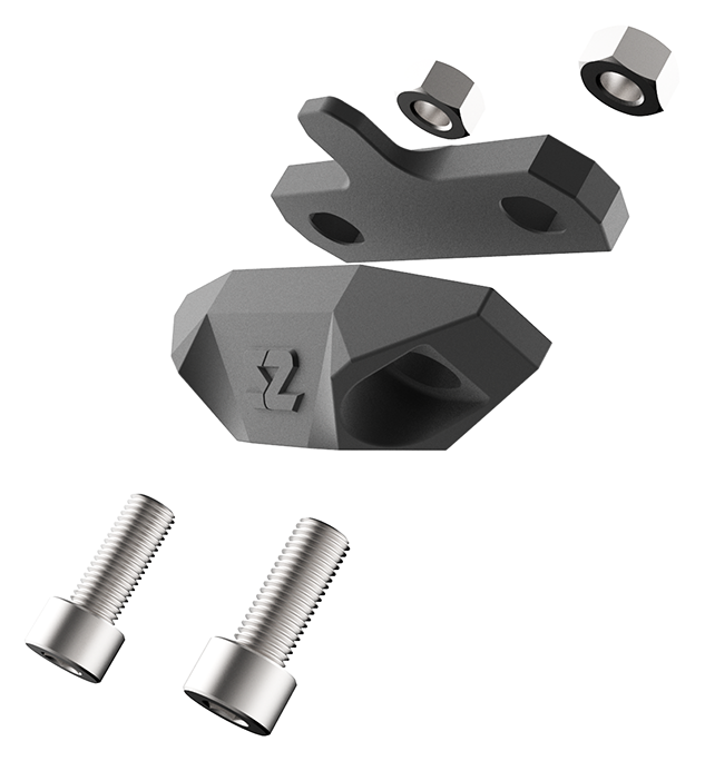 Seizmik #18001 Halo-RA LED UTV Rearview Mirror with Cast Aluminum Bezel – Polaris RZR Pro XP - JT Cycle & ATV