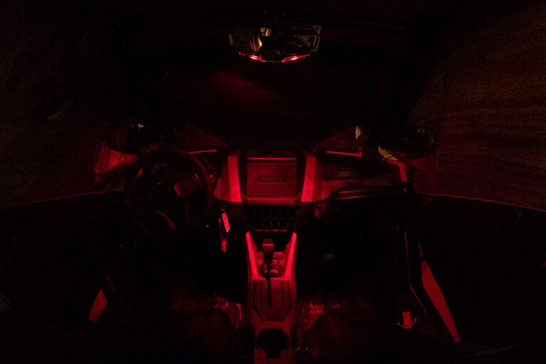 Seizmik #18001 Halo-RA LED UTV Rearview Mirror with Cast Aluminum Bezel – Polaris RZR Pro XP - JT Cycle & ATV