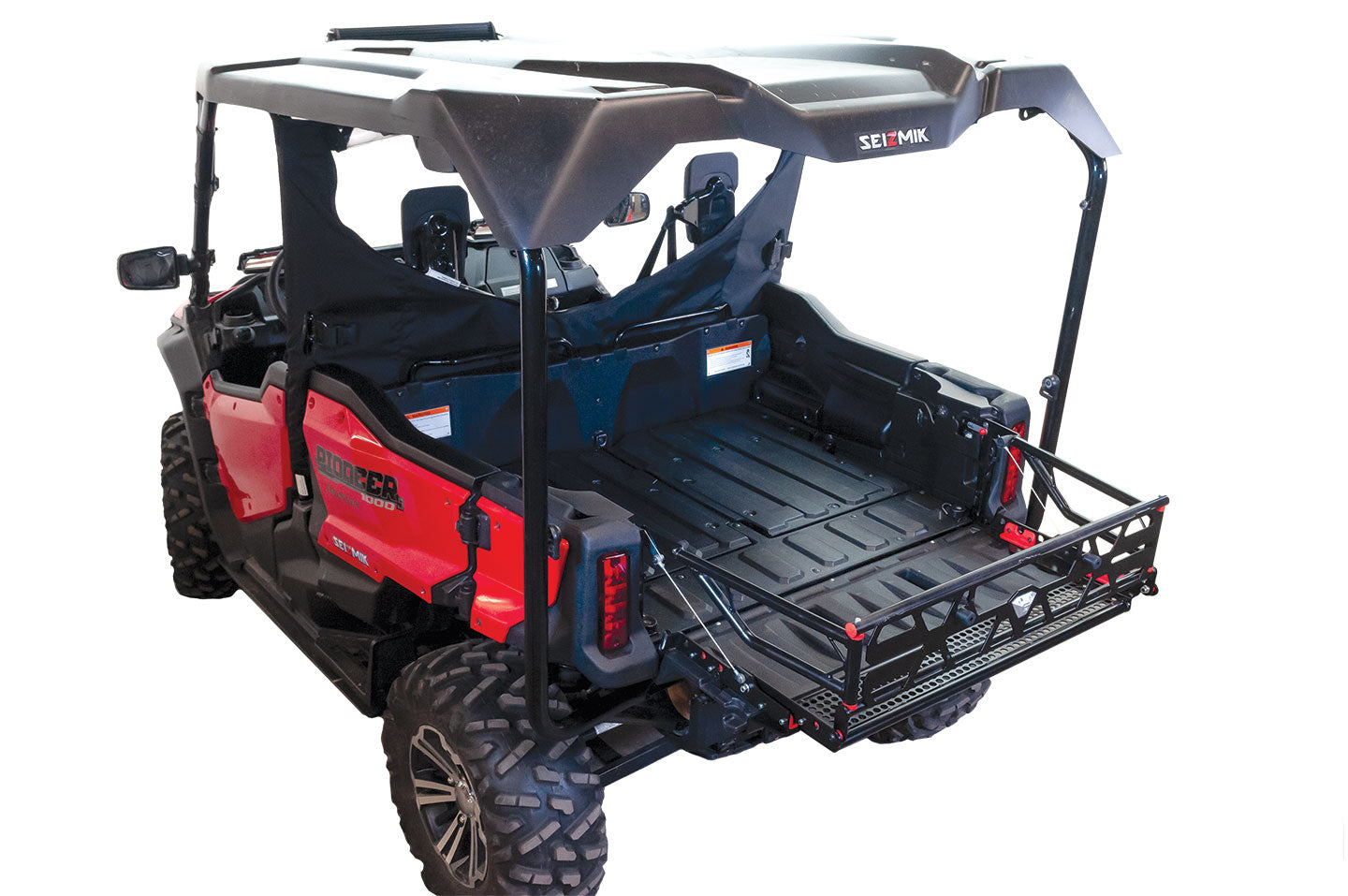 Seizmik # 05010 Cargo X10D – Bed Extender Honda Pioneer 1000-5 and 700-4 - JT Cycle & ATV