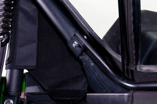 Seizmik Soft Rear Windshield Cab Back Dustopper for Kawasaki Teryx KRX1000 KRX