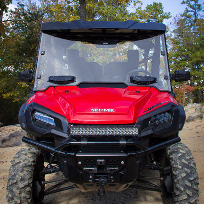 Seizmik #25032 Windshield Versa-Vent (Scratch Resistant Poly) – Honda Pioneer 1000 - JT Cycle & ATV