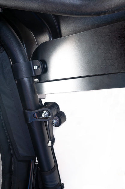 Seizmik # 26095 Windshield Versa-Fold (Scratch Resistant Poly) — Kawasaki Mule Pro FX & FXT - JT Cycle & ATV