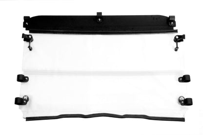 Seizmik #23079 Windshield Versa-Fold (UV Resistant Poly) — Polaris Mid-Size Round Tube Ranger 2010-2014 Models - JT Cycle & ATV