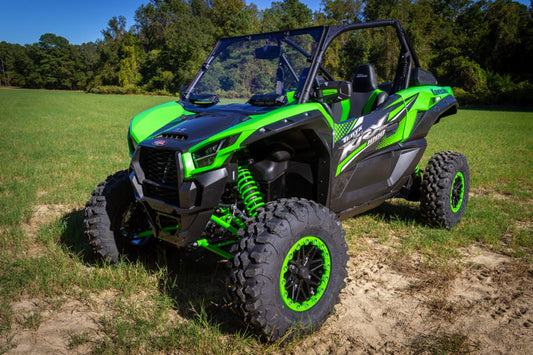 Seizmik # 26097 Windshield Versa-Vent (Hard Coated Poly) – Kawasaki KRX 1000 - JT Cycle & ATV