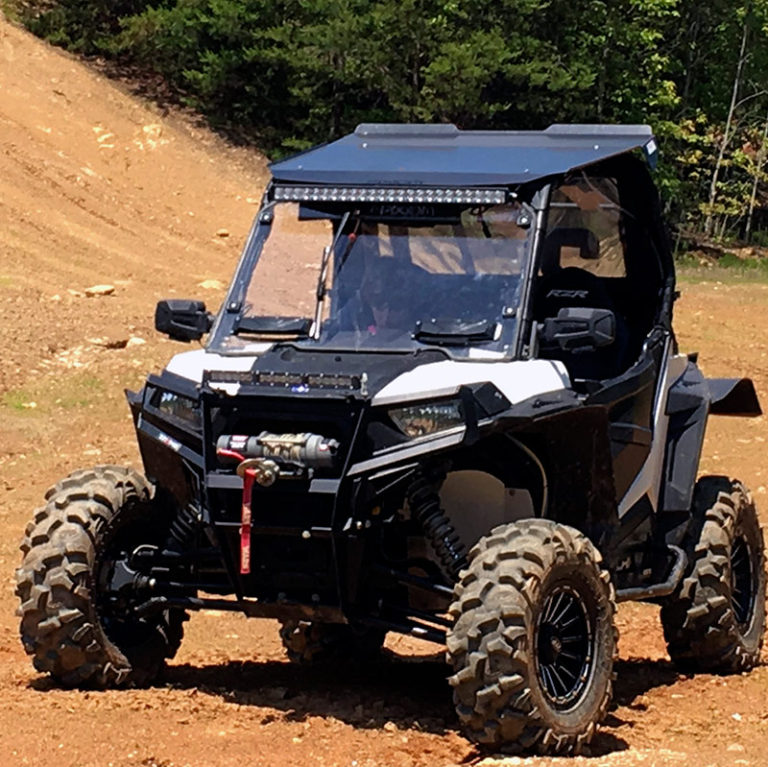 Seizmik #25035 Windshield Versa-Vent (Scratch Resistant Poly) – Polaris RZR 900S/1000S/1000XP/Turbo - JT Cycle & ATV